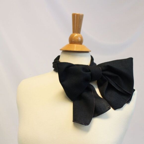 Dark Gray Lightweight Soft Scarf - Picture 3 of 7